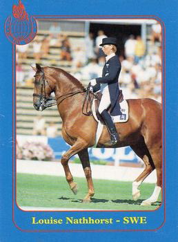 1995 Star Cards Riders of the World #61 Louise Nathhorst Front